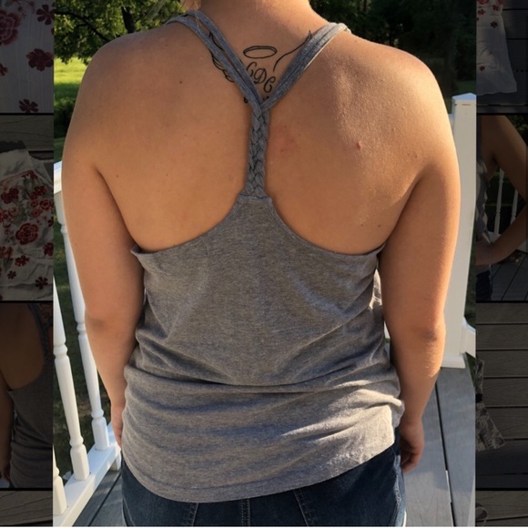 Gray top from I’m in love with DEREK in a size large - Picture 13 of 13